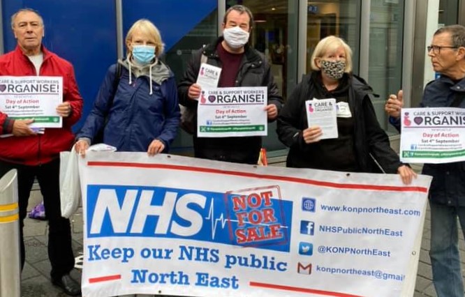 care and support workers organise 2