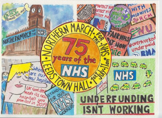 Northern March for NHS 2023